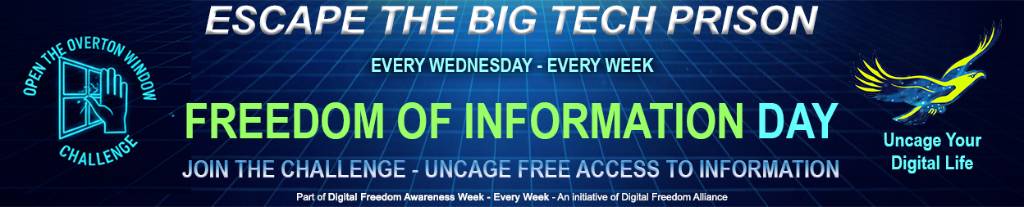 FREEDOM OF INFORMATION DAY - UNCAGE FREE ACCESS TO INFORMATION