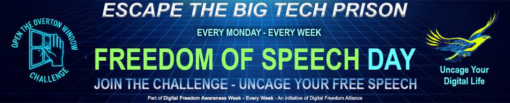 FREEDOM OF SPEECH DAY - UNCAGE YOUR FREE SPEECH